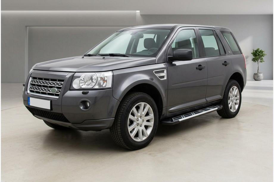 Land Rover Freelander II 2006–2014 Stranske stopnice Sunrise (2 kos, aluminij) Image