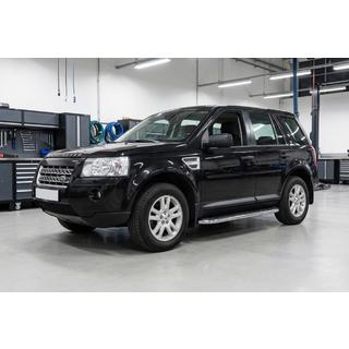 Stranski pragovi Maydos V1 (2 kos, aluminij ↗ nerjaveče jeklo) Land Rover Freelander II 2006–2014 fotografija 1