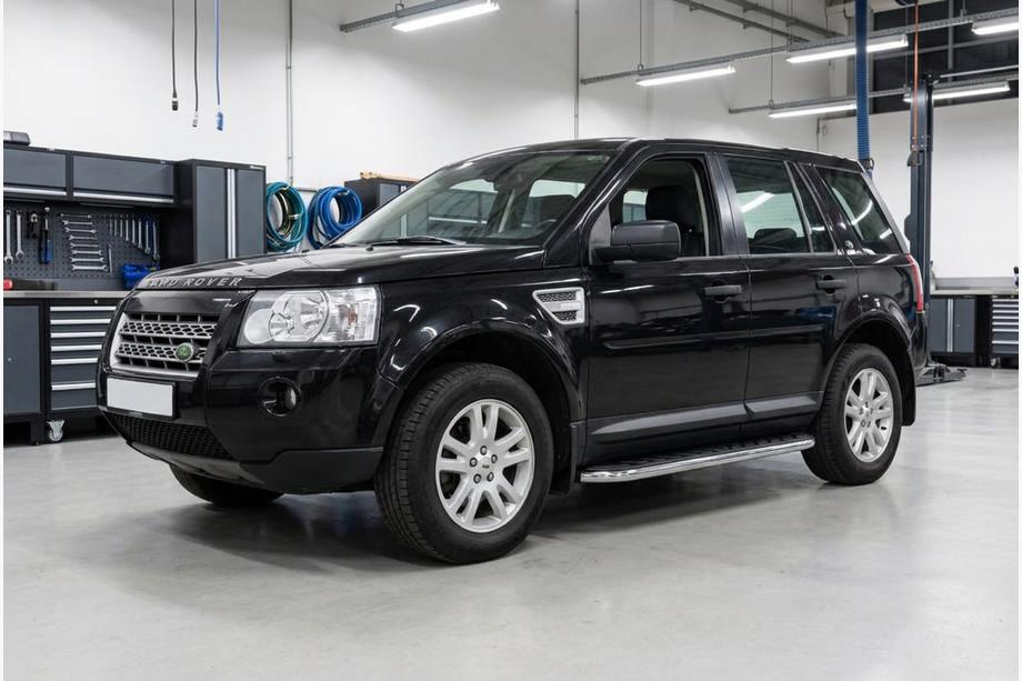 Land Rover Freelander II 2006–2014 Stranski pragovi Maydos V1 (2 kos, aluminij ↗ nerjaveče jeklo) Image