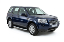 Land Rover Freelander II 2006–2014 Stranske stopnice Tayga Grey (2 kos, aluminij) fotografija 1