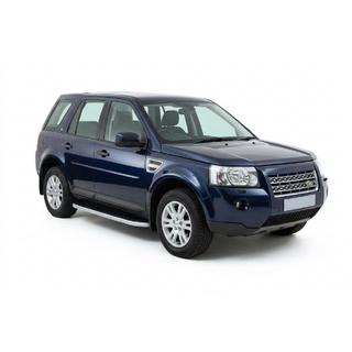 Stranske stopnice Tayga Grey (2 kos, aluminij) Land Rover Freelander II 2006–2014 fotografija 1