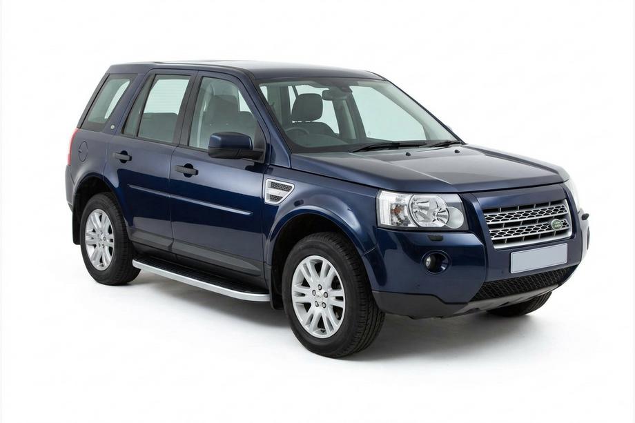 Land Rover Freelander II 2006–2014 Stranske stopnice Tayga Grey (2 kos, aluminij) Image