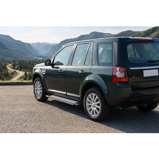 Stranske stopnice Rainbow (2 kos, aluminij) Land Rover Freelander II 2006–2014 fotografija 1