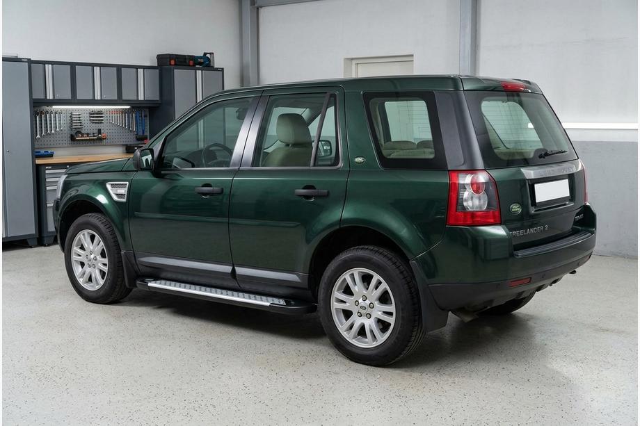 Land Rover Freelander II 2006–2014 Stranske stopnice Allmond Grey (2 kosa, aluminij) Image