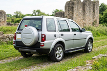 Land Rover Freelander I 1997–2006 Bočne stopnice Duru (2 kosa, aluminij) fotografija 1