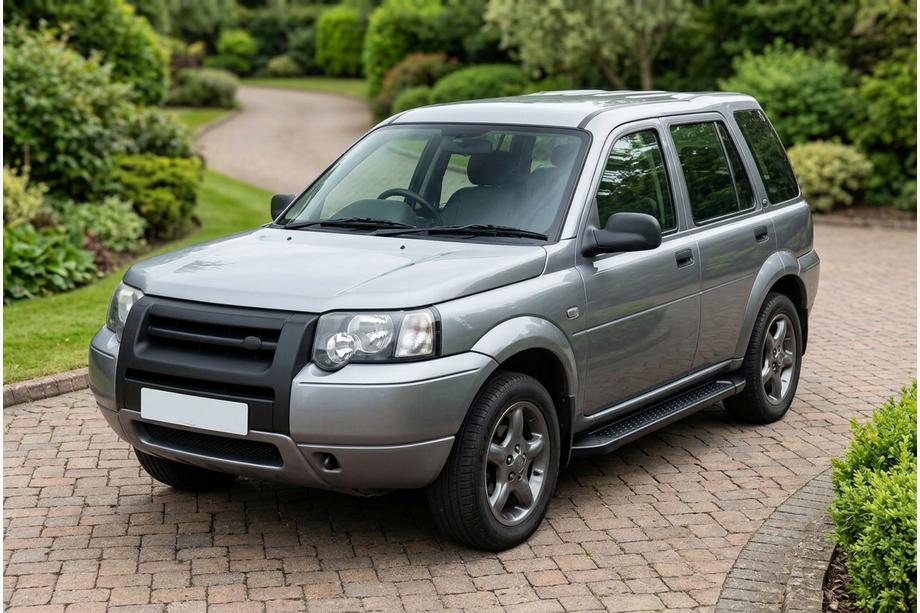 Land Rover Freelander I 1997–2006 Bočne stopnice Allmond Black (2 kosa, aluminij) Image