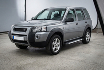 Land Rover Freelander I 1997–2006 Stranske stopnice Sunrise (2 kos, aluminij) fotografija 1