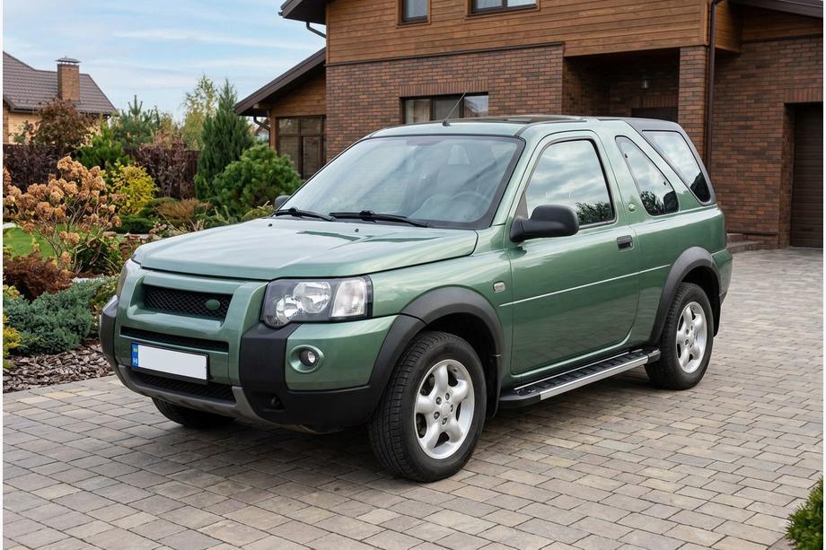 Land Rover Freelander I 1997–2006 Stranske stopnice RedLine V1 (2 kos, aluminij) Image