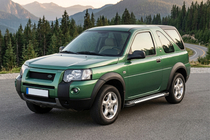 Land Rover Freelander I 1997–2006 Stranski pragovi Line (2 kos, aluminij) fotografija 1