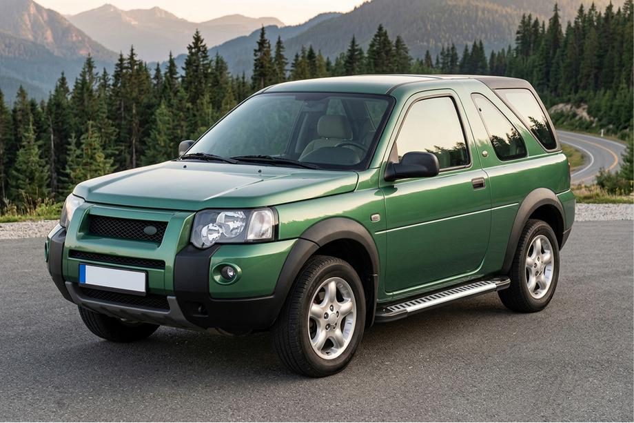 Land Rover Freelander I 1997–2006 Stranski pragovi Line (2 kos, aluminij) Image