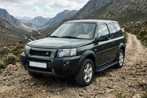 Land Rover Freelander I 1997–2006 Bočne stopnice Bosphorus Black (2 kos, aluminij) fotografija 1