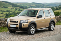 Land Rover Freelander I 1997–2006 Stranske stopnice Rainbow (2 kos, aluminij) fotografija 1