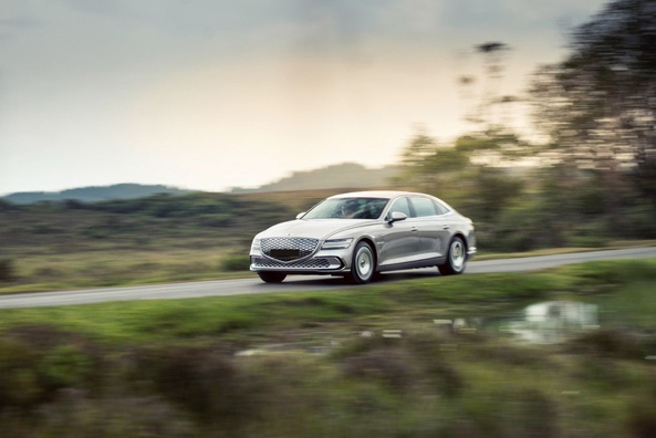 Genesis G80 Electrified: izboljšana električna luksuzna limuzina