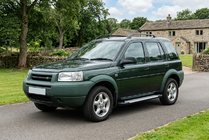 Land Rover Freelander I 1997–2006 Stranske stopnice Allmond Grey (2 kos, aluminij) fotografija 1