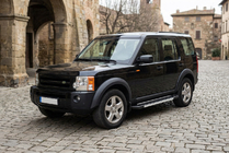 Land Rover Discovery III 2004–2009 Stranske stopnice RedLine V1 (2 kos, aluminij) fotografija 1