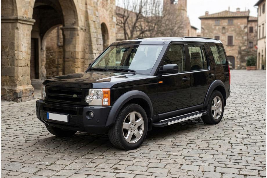 Land Rover Discovery III 2004–2009 Stranske stopnice RedLine V1 (2 kos, aluminij) Image