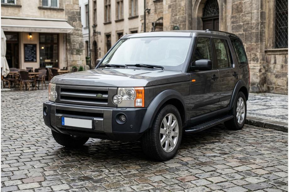 Land Rover Discovery III 2004–2009 Bočne stopnice Bosphorus Black (2 kos, aluminij) Image