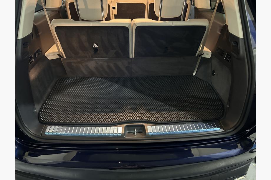 Mercedes GLS X167 2019– EVA preproga za prtljažnik (3 vrste, črna) Fotografija 1