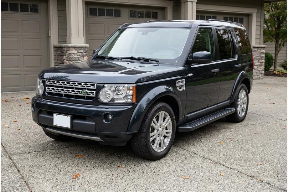 Land Rover Discovery IV 2009–2017 Bočne stopnice Allmond Black (2 kosa, aluminij) Image