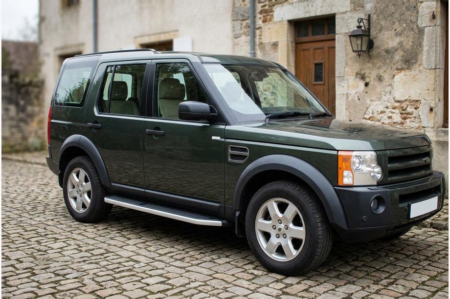 Land Rover Discovery IV 2009–2017 Stranske stopnice Tayga Grey (2 kos, aluminij) Image