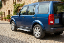 Land Rover Discovery IV 2009–2017 Stranske stopnice Allmond Grey (2 kosa, aluminij) fotografija 1