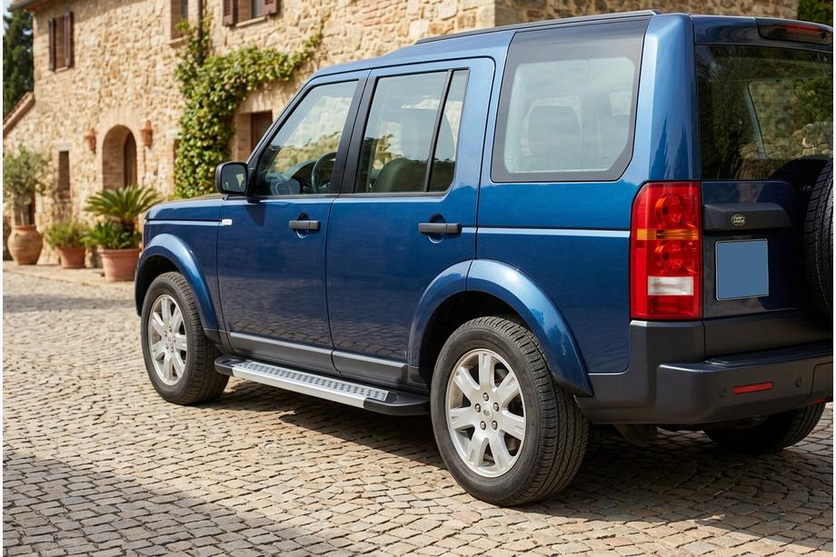 Land Rover Discovery IV 2009–2017 Stranske stopnice Allmond Grey (2 kosa, aluminij) Image