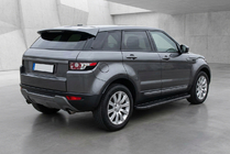 Range Rover Evoque 2012–2018 Bočne stopnice Bosphorus Black (2 kos, aluminij) fotografija 1
