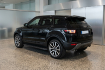 Range Rover Evoque 2012–2018 Stranske stopnice RedLine Black (2 kosa, aluminij) fotografija 1