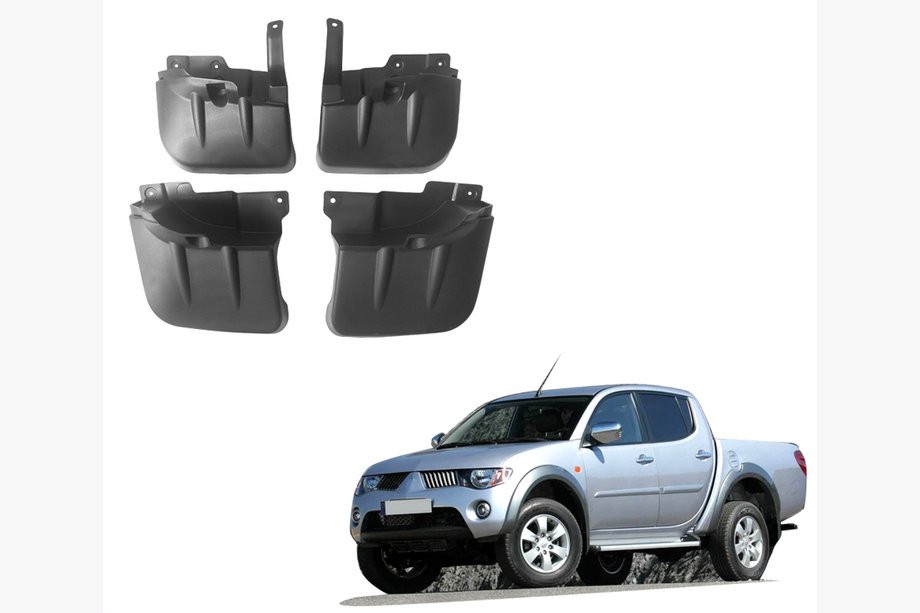 Mitsubishi L200 2006–2015 Blatne zavesice Premium (4 kos) Image