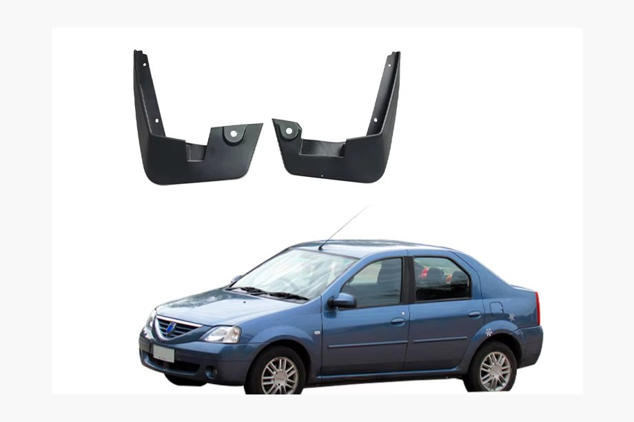 Dacia Logan I 2005–2008 Sprednje blatne zavesice Premium (2 kosa) Image