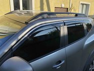 Renault Duster 2024– Vetrni deflektorji oken s kromirano letvijo Niken Luxury (4 kosi) fotografija 1