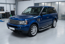 Range Rover Sport 2005–2013 Stranski pragovi Maydos V1 (2 kos, aluminij ↗ nerjaveče jeklo) fotografija 1