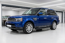 Range Rover Sport 2005–2013 Bočne stopnice Bosphorus Black (2 kos, aluminij) fotografija 1