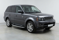 Range Rover Sport 2005–2013 Stranske stopnice Tayga Grey (2 kos, aluminij) fotografija 1