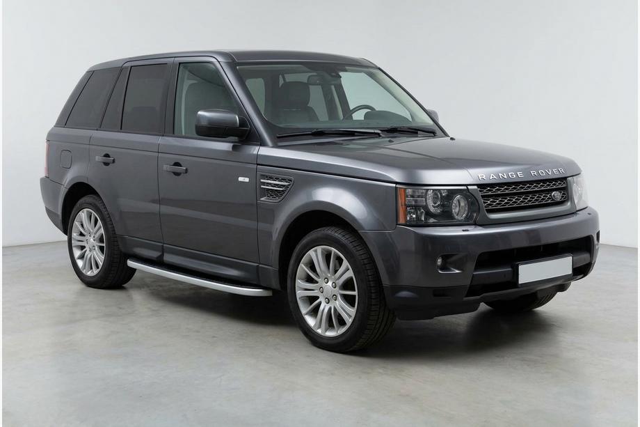Range Rover Sport 2005–2013 Stranske stopnice Tayga Grey (2 kos, aluminij) Image