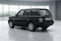 Range Rover III L322 2002–2012 Bočne stopnice Allmond Black (2 kosa, aluminij) fotografija 1