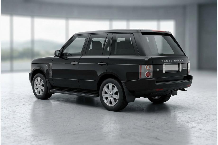 Range Rover III L322 2002–2012 Bočne stopnice Allmond Black (2 kosa, aluminij) Image