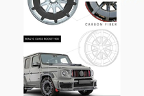 Mercedes G class W465 2025– G900 kovana aluminijasta in karbonska platišča (R24, 4 kos) fotografija 26