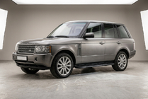 Range Rover III L322 2002–2012 Bočne stopnice Bosphorus Black (2 kos, aluminij) fotografija 1