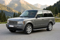 Range Rover III L322 2002–2012 Stranske stopnice Tayga Grey (2 kos, aluminij) fotografija 1