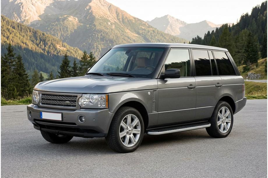 Range Rover III L322 2002–2012 Stranske stopnice Tayga Grey (2 kos, aluminij) Image