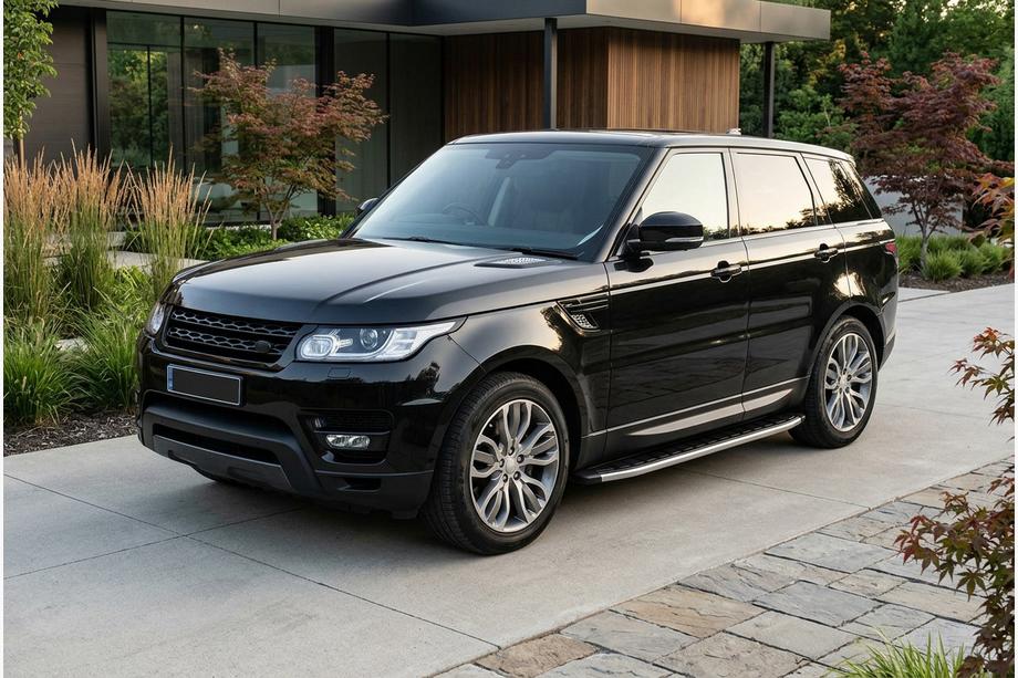 Range Rover Sport 2014–2022 Stranske stopnice Fullmond (2 kos, aluminij) Image