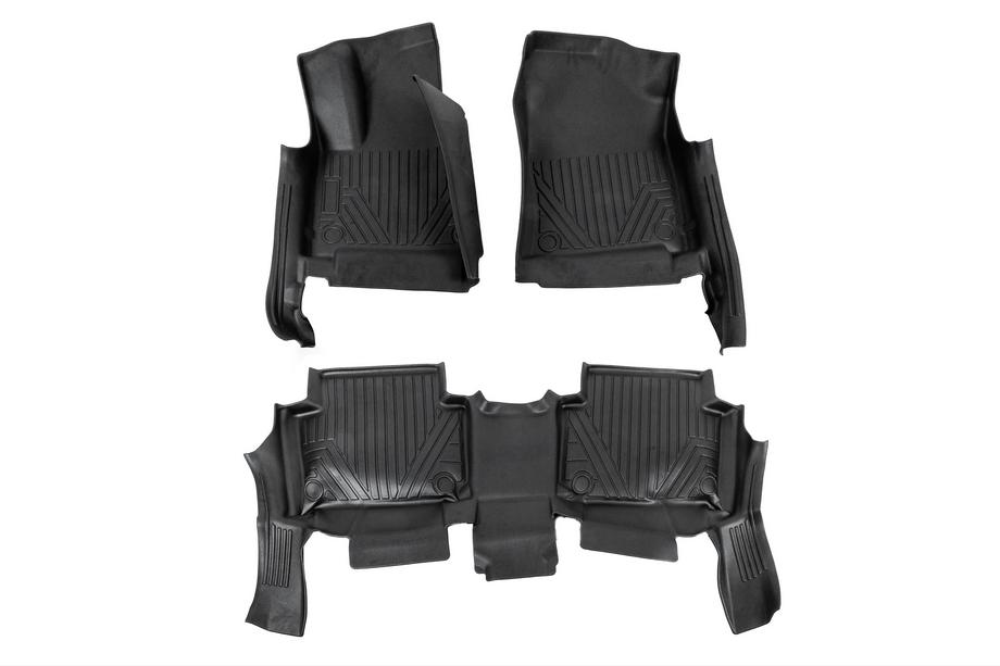 Hyundai Santa Fe 5 2023– Gumijaste preproge za kabino Niken Luxury 3D (2 vrsti) Image