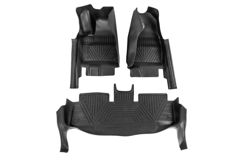 Tesla Model 3 2017– Gumijasti tepihi za avto Niken Luxury 3D (3 kosi) Image