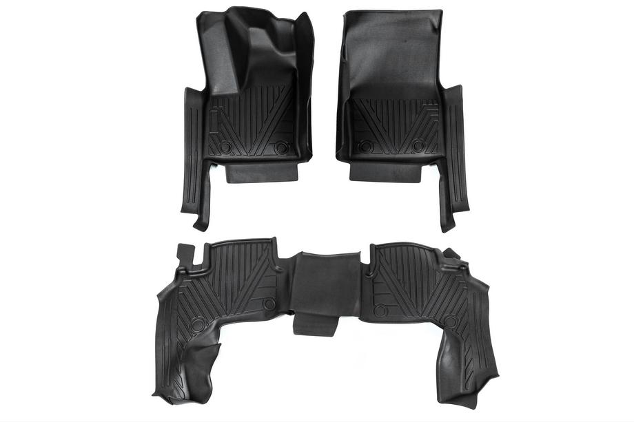 Toyota Land Cruiser 300 2021– Gumijasti tepihi za avto Niken Luxury 3D (3 kosi) Image