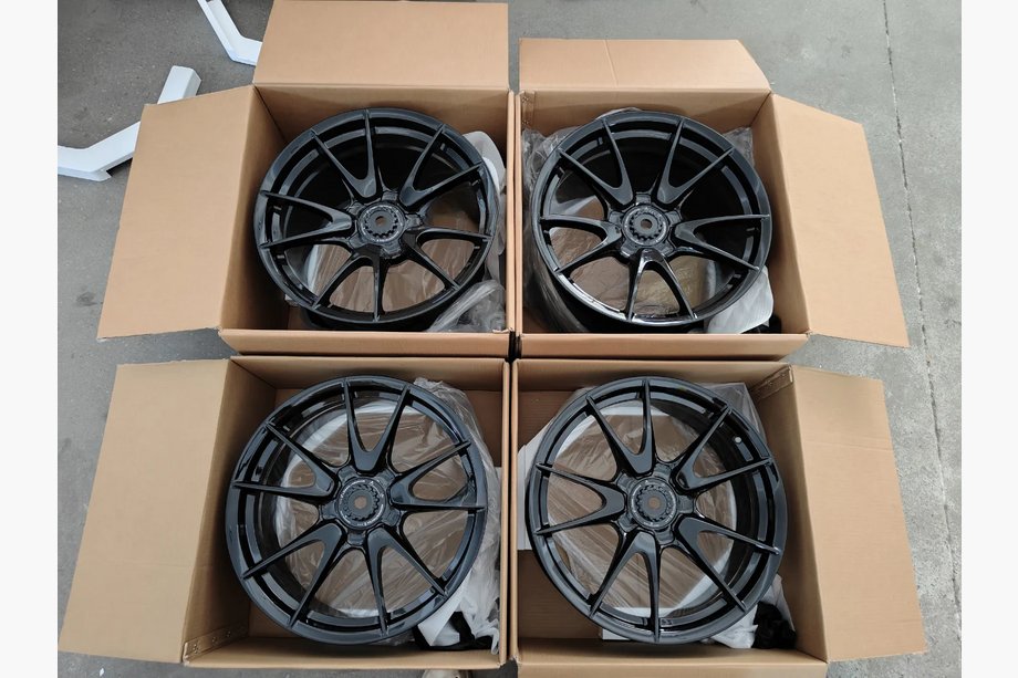 Porsche 911 (997) 2004–2012 Kovana OEM platišča R19 V1 (4 kos) Fotografija 6