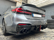 BMW serija 5 G30/G31 2017–2023 Zadnji difuzor z izpušnimi zaključki BMP-Style (za M-Sport/M5 F90) fotografija 3
