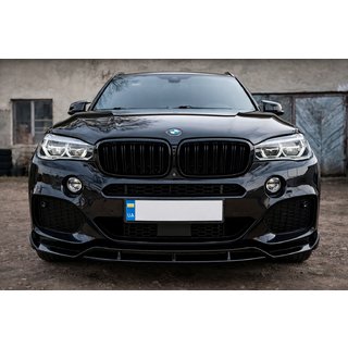 Lip spojler sprednjega odbijača Lip Black Warrior (za M-Sport) BMW X6 F16 2014–2019 fotografija 1