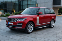 Range Rover IV L405 2013–2021 Stranske stopnice Sunrise (2 kos, aluminij) fotografija 1