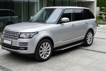 Range Rover IV L405 2013–2021 Stranske stopnice RedLine V1 (2 kos, aluminij) fotografija 1